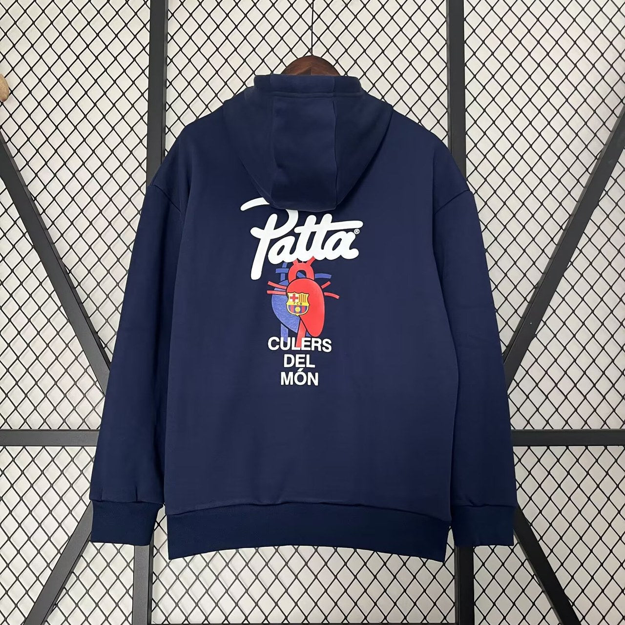 Barcelona Hoodie Blue Jacket Tracksuit Football Jersey 2025/2026