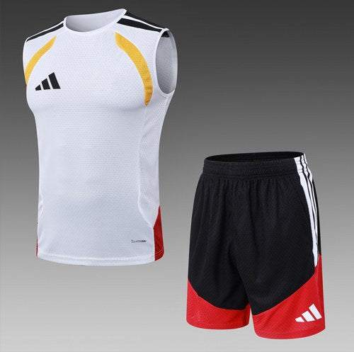Adidas Clover Vest (Germany ) Training White With Pants Sets Player Football Jersey 2026/2027