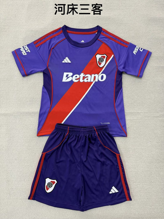 River Plate Third Away Fans (16- 2XL Kids And Man) Football Jersey 2025/2026