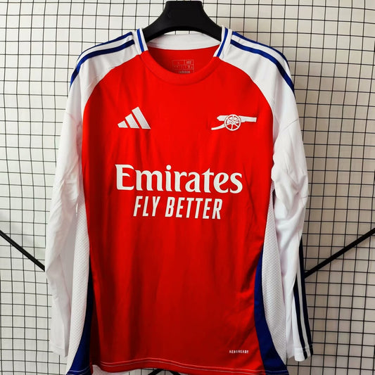 Arsenal Home Long Sleeve Fans Football Jersey 2024/2025