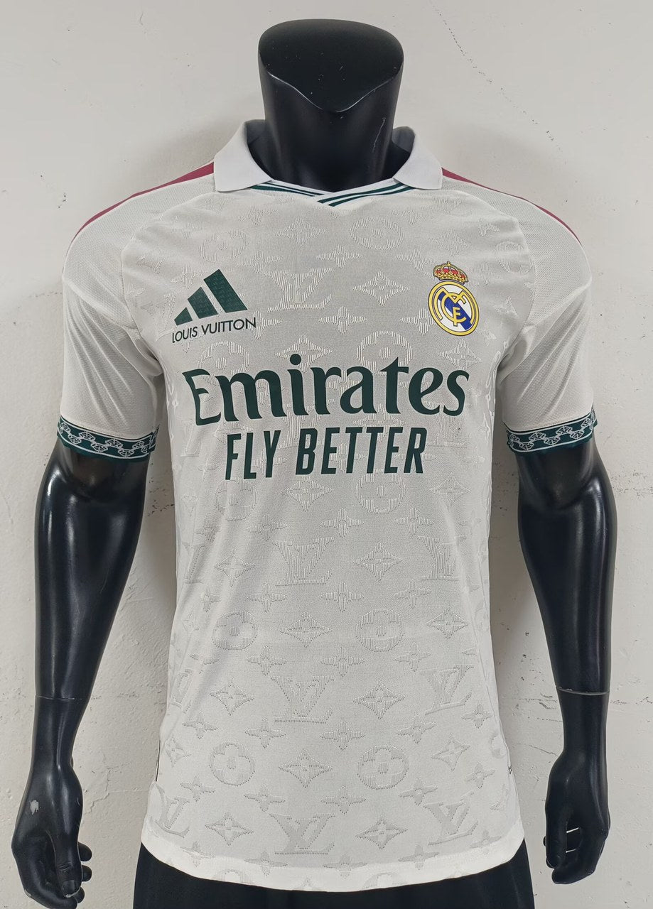 Real Madrid LV Special Edition White Player Football Jersey 2026/2027
