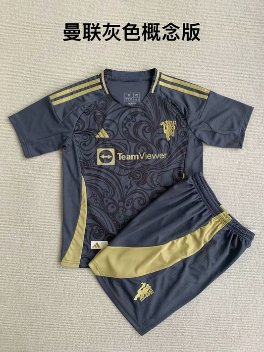 Manchester United Grey Special Edition Kids 2024/2025