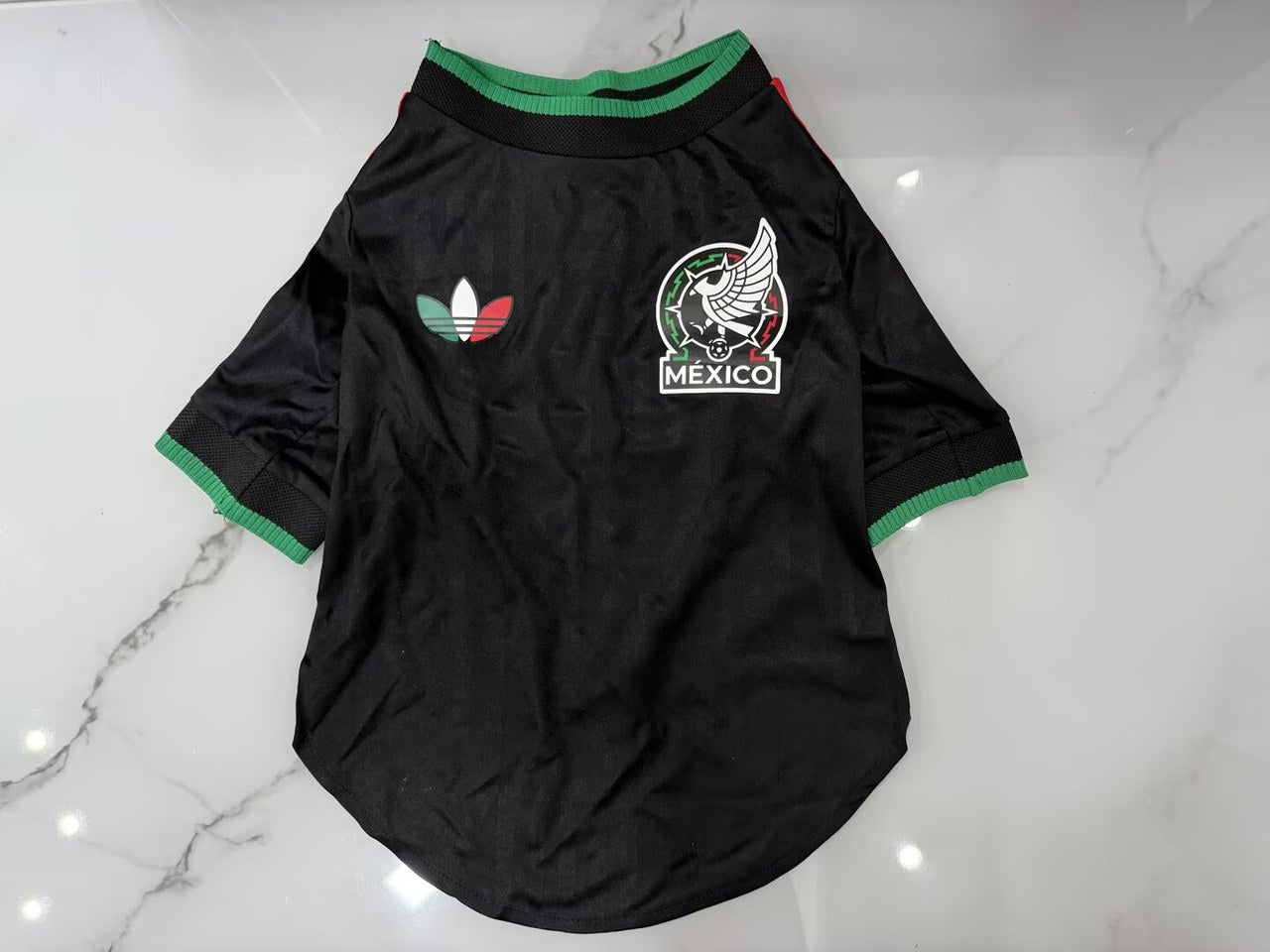 Mexico Third Away Dog Pet Player Football Jersey 2026/2027