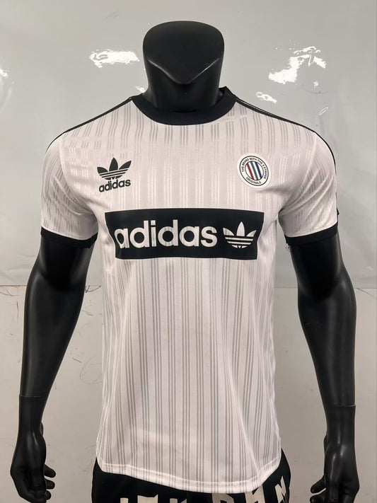 Adidas Clover Oasis T-shirt White Fans Football Jersey 2025/2026