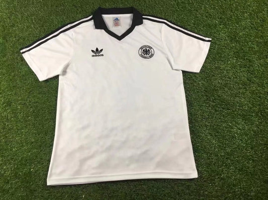 Retro Germany Home Football Jersey 1980