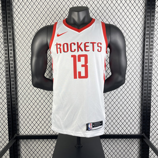Houston Rockets Reward Edition White #13 HARDEN NBA Season Jerseys 2019