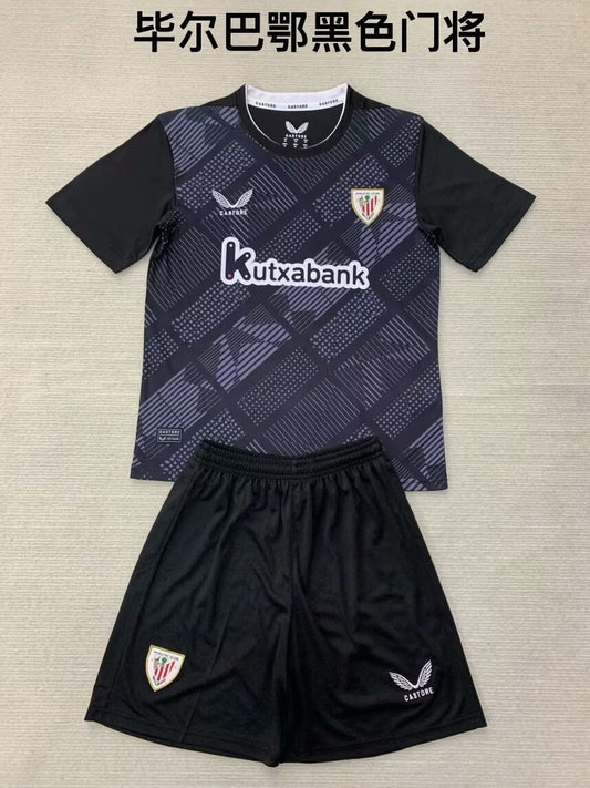 Athletic Bilbao Goalkeeper Kids Football Jersey 2024/2025