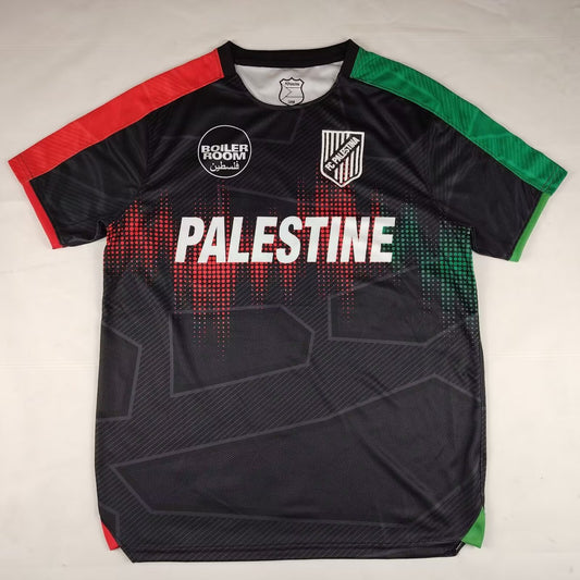 Palestine Black Fans Football Jersey 2025/2026