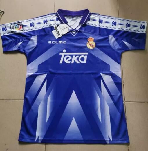 Retro Real Madrid Away Football Jersey 1996/1997