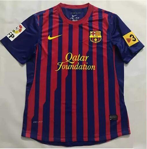 Retro Barcelona Home Football Jersey 2011/2012
