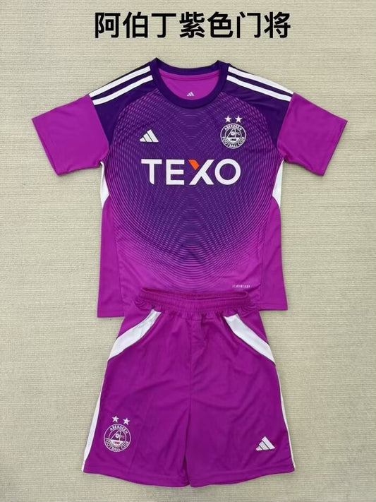 Aberdeen Goalkeepe Kids Football Jersey Quality Football Jersey Quality Football Jersey 2025/2026