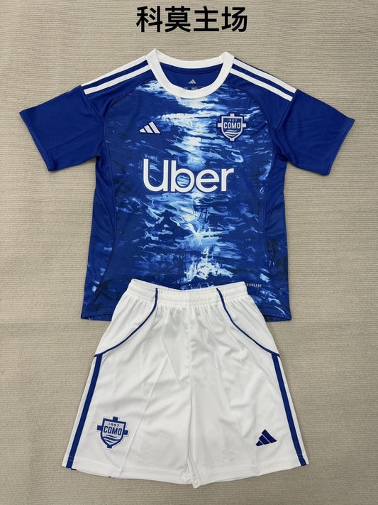 Como Home (Kids And Man ) Football Jersey 2025/2026