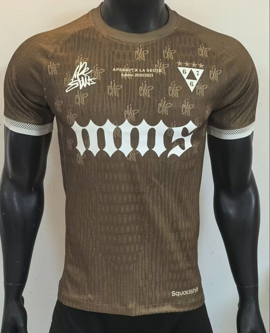 667Apeshit Grey Player Football Jersey 2025/2026