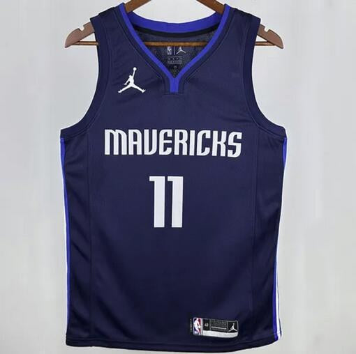Mavericks IRVING #11 Sapphire Blue NBA Jerseys 2024/2025
