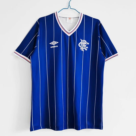 Rangers 1982/1983 Rangers Home Football Jersey