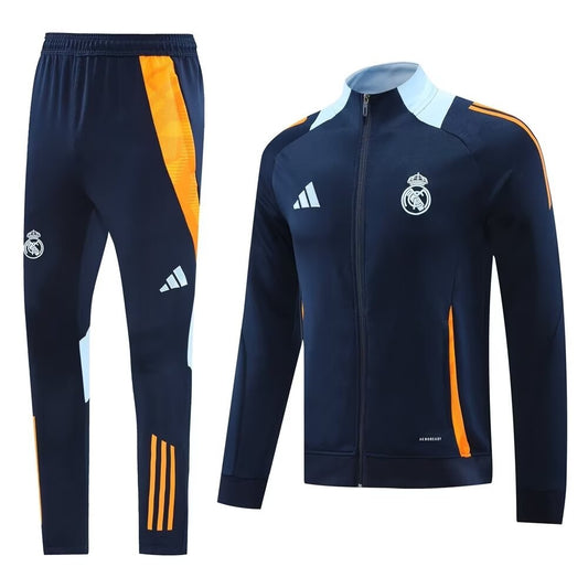 Real Madrid Jacket Tracksuit Football Jersey 2024/2025