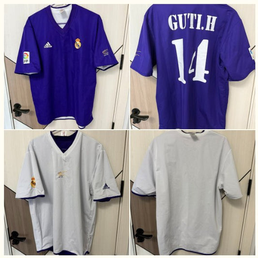 Real Madrid Third Away Two-sided Football Jersey 2002/2003