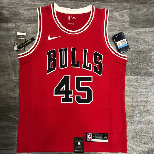 Chicago Bulls Red #45 JORDAN NBA Season Jerseys