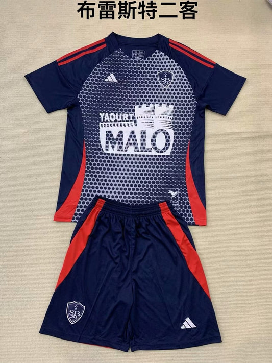 Stade Brestois Third Away Kids 2024/2025（ UEFA Champions League）