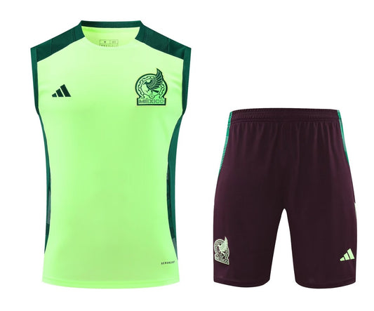 Mexico Training Clothing Vest Set Football Jersey 2024/2025