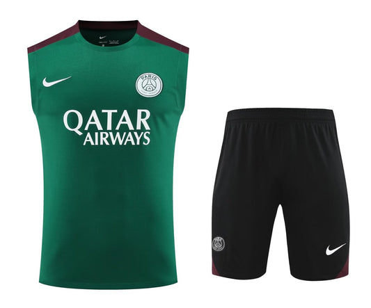 PSG Paris Training Clothing Vest Set Football Jersey 2024/2025