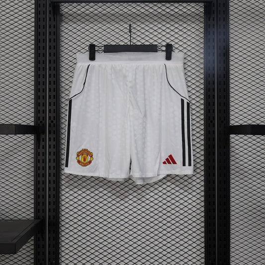 Manchester United Home Pants Player Shorts Football Jersey 2025/2026