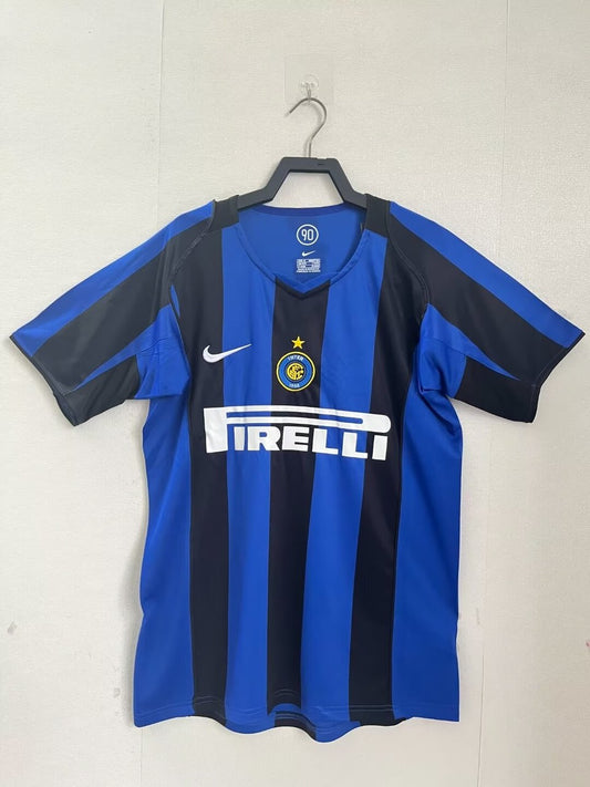 Retro Inter Milan Home Fans Football Jersey 2004/2005