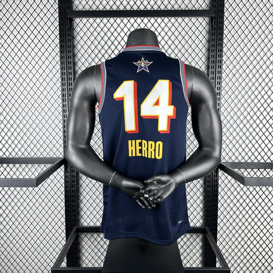 ALL STAR Dark Blue #14 HERRO NBA Jerseys 2025