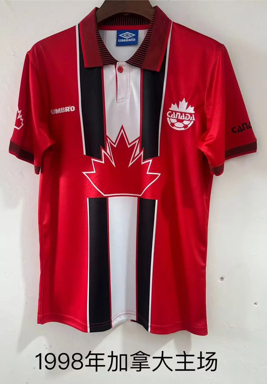 Retro Canada Home Football Jersey 1998