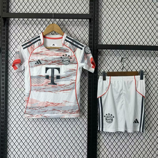 Bayern Munich Away With Pants Sets Fans Football Jersey 2025/2026