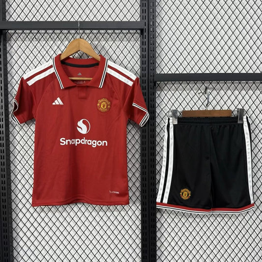 Manchester United Home Kids Fans Football Jersey 2026/2027