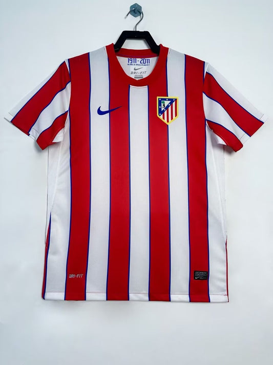 Retro Atletico Madrid Home Football Jersey 2011/2012