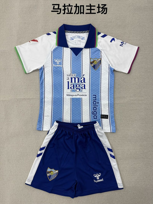 Malaga Home Football Jersey 2026/2027 (Kids And Man ) (16-2XL)