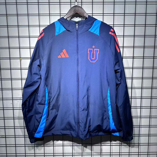 Universidad De Chile Windbreaker Blue 2025/2026