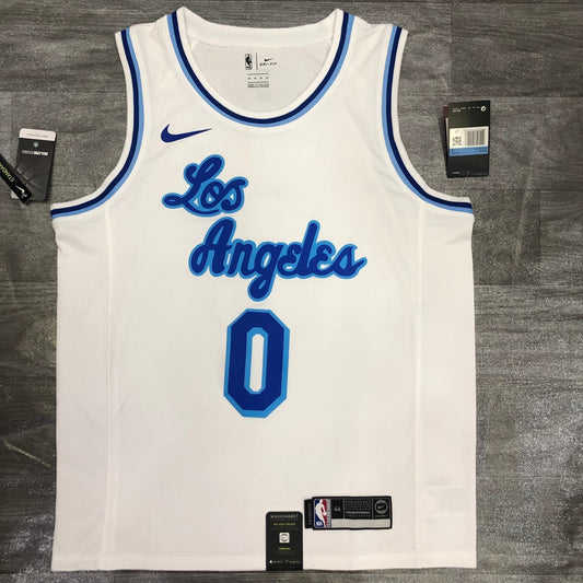 Los Angeles Lakers White Latin Night #0 YOUNG NBA Season Jerseys