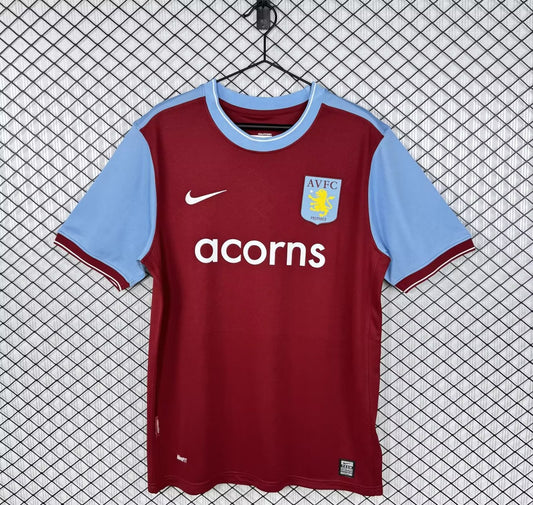 Retro Aston Villa Home Football Jersey 2009/2010