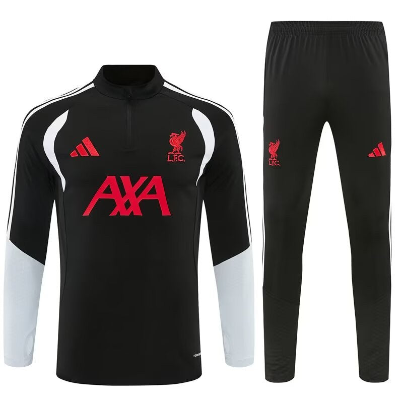 Liverpool Training Tracksuit Black Player (Kids And Man ) 2025/2026