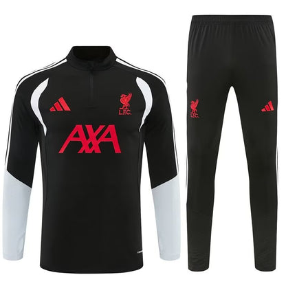 Liverpool Training Tracksuit Black Player (Kids And Man ) 2025/2026