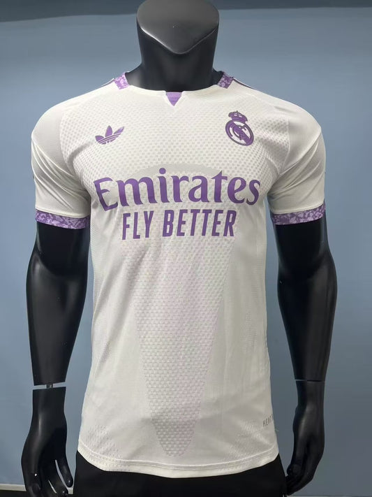 Real Madrid 125 Year Commemorative Special Edition White Player Football Jersey 2026/2027