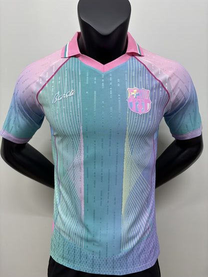 Barcelona 125 Year Commemorate Special Edition Player Blue Football Jersey 2025/2026