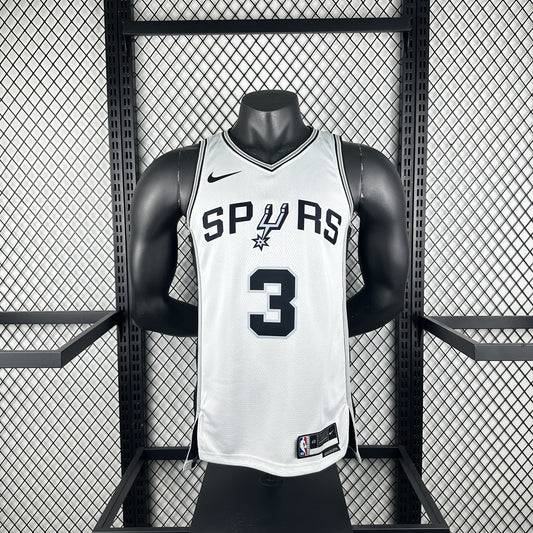 San Antonio Spurs White #3 PAUL NBA Season Jerseys