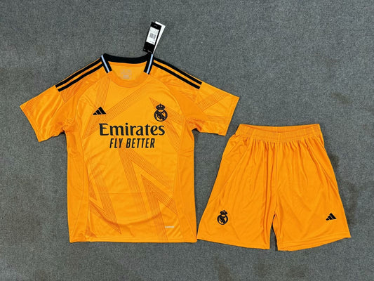 Real Madrid Away Fans Suit Football Jersey 2024/2025