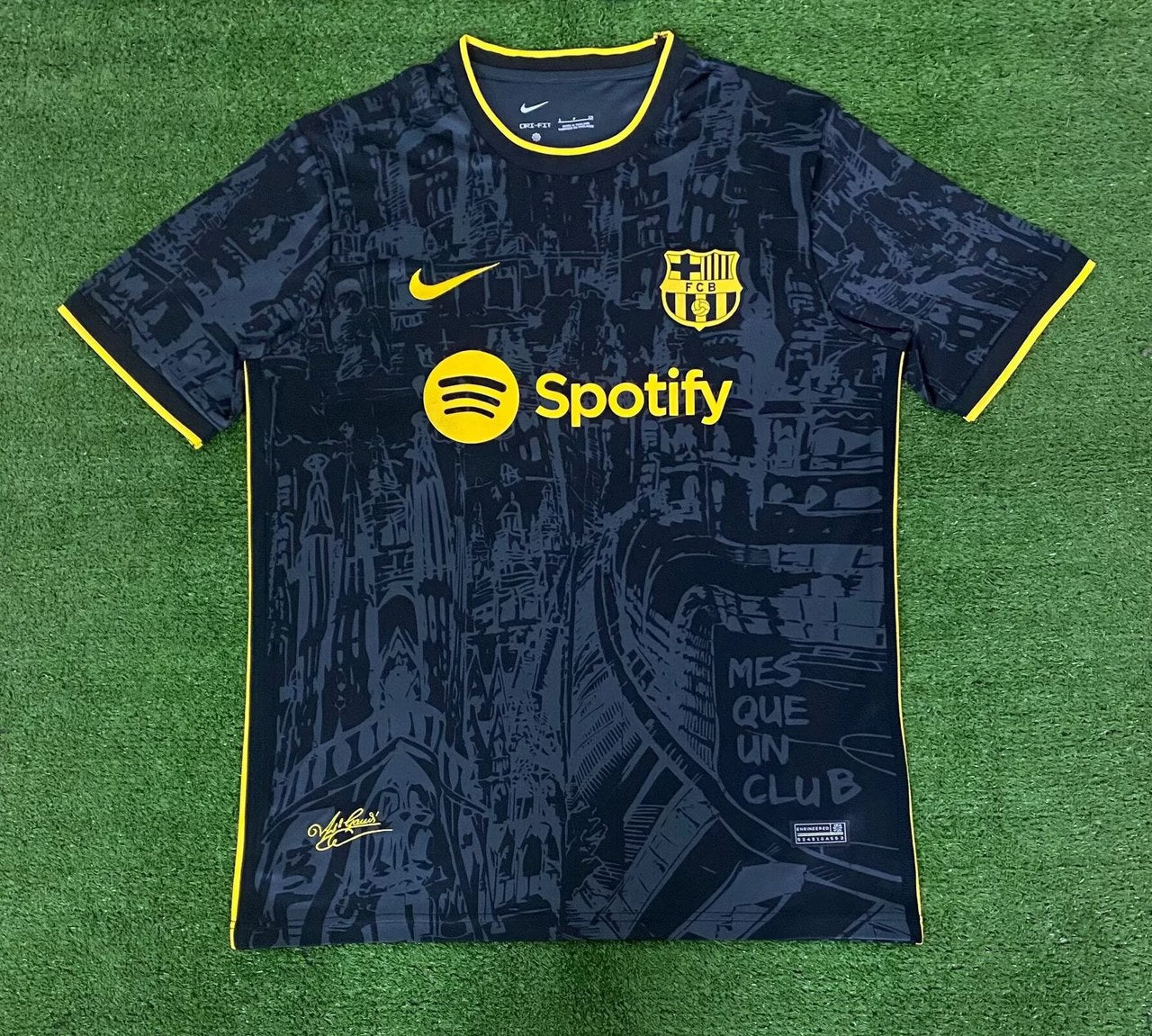 Barcelona Gold Label Commemoration Special Edition Fans Football Jersey 2025/2026