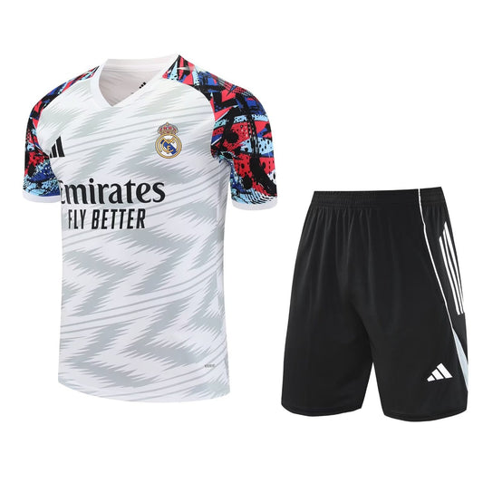 Real Madrid Training Fans Kits Football Jersey 2025/2026 (Kids And Man )