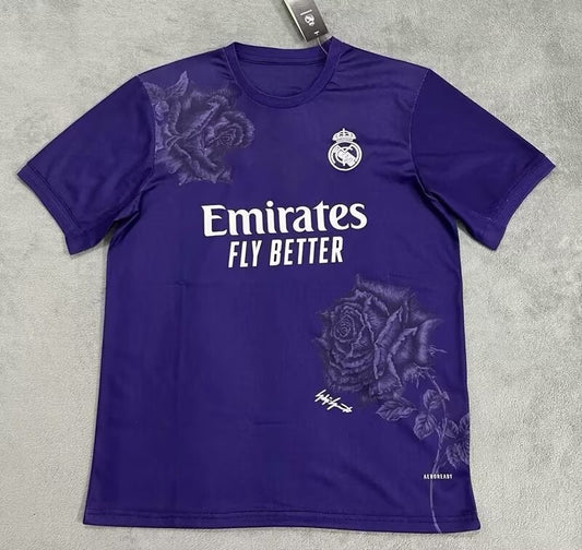 Real Madrid Co-branded Special Edition Purple Fans Football Jersey 2024/2025