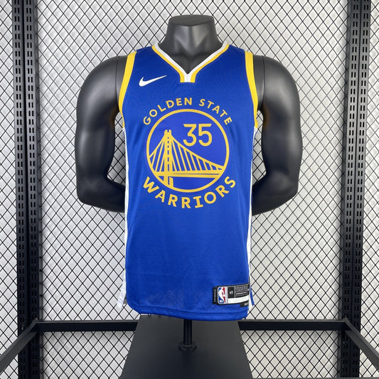 Golden State Warriors V-neck Blue #35 DURANT NBA Season Jerseys 2023