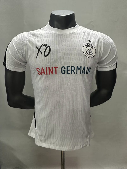 PSG Paris Training Clothes White Player Football Jersey 2025/2026