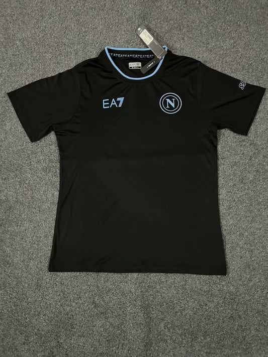 Napoli Black Casual Clothes Fans Football Jersey 2023/2024