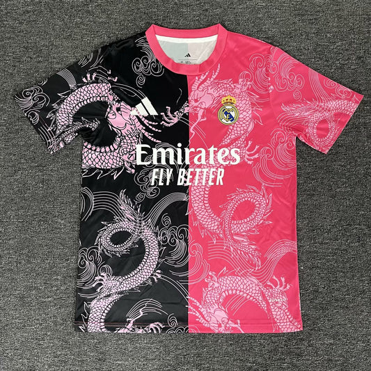 Real Madrid Special Edition Pink/Black Fans Football Jersey 2025/2026