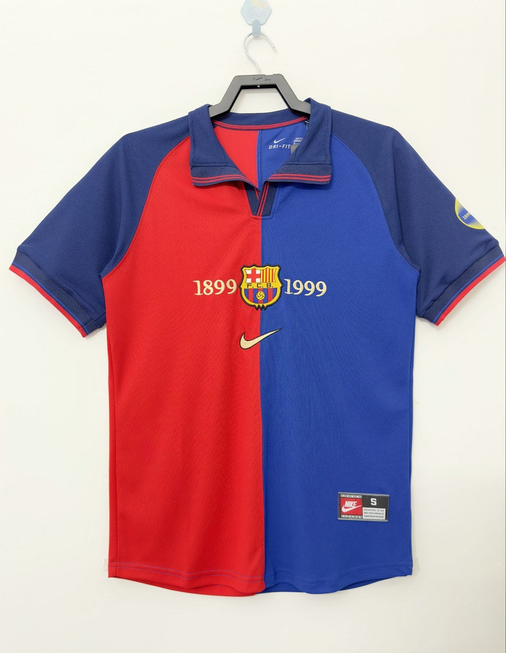 Retro Centennial Barcelona Edition Football Jersey 1899/1999